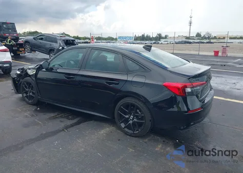 2023 Honda Civic Sport z USA, uszkodzony, nr VIN 2HGFE2F53PH525846
